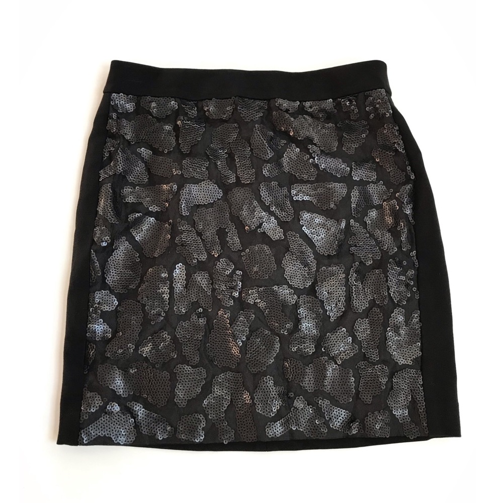 Ann Taylor Women’s Black Sequin Skirt Size 4
